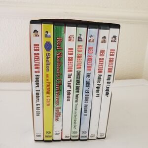 Red Skelton Collection 8-Pack DVD Series GoodTimes Bloopers Christmas Lost